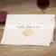 2016 Indian Style Low Price Top Quality Gatefold Wedding Card Material