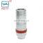 Made in China carbon steel female part 1/2 inch ISO 7241-A 3 CFPV hydraulic quick coupling for tractor