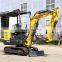 Small mini excavator cheap price for agricultural excavator