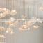 Creative Cloud Chandelier Cotton Lamp Bedroom Clothing Store Hotel Shopping Mall Nordic White Cloud Chandelier