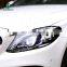 landnovo car accessories headlamp for 2015-2020y Mercedes Benz w205 c200 c260 c300 led head lamp