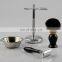 Resin Handle Safety Double Edge Shaving Razor Set with Black Badger Hair Brush