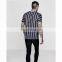 Trendy Stripes Custom Sublimation Graphic Tees Street Wear Fashion T-shirt For Men
