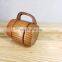 Black walnut desktop storage barrel Japanese-style wooden chopsticks holder restaurant household pen holder