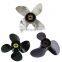 Die Casting Boat Propeller OEM Aluminum Bow Western Technology Surface Thruster Material Blades Type