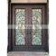 Cast aluminum door for luxury villa,senior restaurant,star hotel,private apartment and bank vault