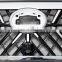 MAICTOP car body parts chroms ABS front bumper grille for land cruiser 300 lc300 facelift TRD mesh grill 2022