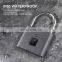 USB Port Smart Fingerprint Padlock Lock for Door and Backpack