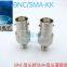 Rf coaxial connector BNC/SMA-KK