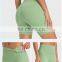 High Waist Crotchless Yoga Sport Shorts With Pockets Women Running Workout Fitness Sport Gym Clothing New Arrivals