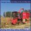 Harvester modification anti sinking half chain rail mud ground flexible and convenient