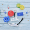 EVA Floating Key Chains