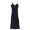 2025 summer new women's clothing European and American style fashionable casual simple slim bead dress