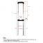 Customized Wholesale Pull Rod Accessories Luggage Telescopic Pull Rod Three Section Two Section Pull Rod Aluminum Alloy