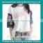 2014 Women fabric stitching short sleeve cheap t shirt direct from China