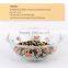 Transparentmicrowave glass bowl wirh lid for microwave oven