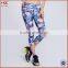 2016 colorful sublimation printing brazilian yoga pants