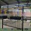 Security steel fence panel design