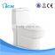 Siphon Jet Flushing Factory Hot Sale One-piece Western Toilet