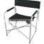 Aluminum Folding Directors Chairs black color camping chair folding chair