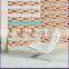 Fabric Material and Horizontal Pattern faux wood Design for horizontal Zebra blinds