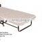 Metal Folding Bed Frame with Wheels/Hotel Single Bed