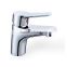 Single lever brass bath faucet with diverter chrome plated