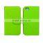 Factory Price Book Style Flip Wallet Leather Case For iPhone4/4S