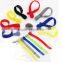Nylon colors magic tape wire cable ties/hook & loop