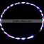 28" - Color Changing LED Hula Hoop - Cotton Candy Rainbow