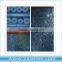 Clear blue plastic sheet rolls, blue PE film