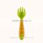 2015 Best selling Baby fork and spoon travel set /Baby first Cutlery gift set /best Christmas gift for kids/travel cutlery