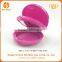 2015 round pink best quality foundation container cosmetic foundation powder Case