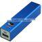 2015 the best selling aluminum portable phone charger power bank 2600 mobile chargers