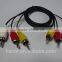 3RCA To 3RCA AV Cable RCA Audio Video Cable OEM