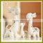 2016 abstract glazed ceramic art home decoration for family deers sets figurines