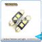 CE RoHS 31MM 2SMD 5050 canbus festoon led light bulbs                        
                                                Quality Choice
                                                                    Supplier's Choice