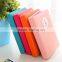 korea design mult colors fake leather cover fashion journal