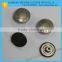 20mm metal Rhinestone jean button metal shank /Fashion garment custom made metal jeans button