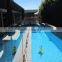 1/2" clear tempered glass panel for swimming pool fence and balcony,tailor-made