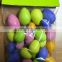 customized food grade painted easter eggs for packing candy