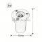 RGB High Qaulity big power LED Underground Light 18w
