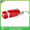 Customized Logo Plastic Led Flashlight Souvenir Keychain