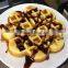 FDA&LFGB approved round shape silicone waffle mold cake molds