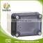 New europe electrical box junction enclosure with transparent cover