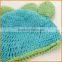 2015 Europe and the United States baby dinosaur cap handmade wool knitting hat baby photography set factory spot supply