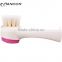 Luxury design soft hair andor silicone facial cleansing brush