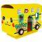 Pikachu bus kids indoor playground soft electric playground equipment