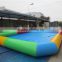 Beautiful design inflatable swimming pool with deck for sale