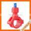 Plastic Cleaning Wide Angle Flat Fan Clamp Spray Nozzle